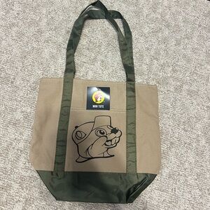 Green and Tan Tote Bag Buc-ee’s